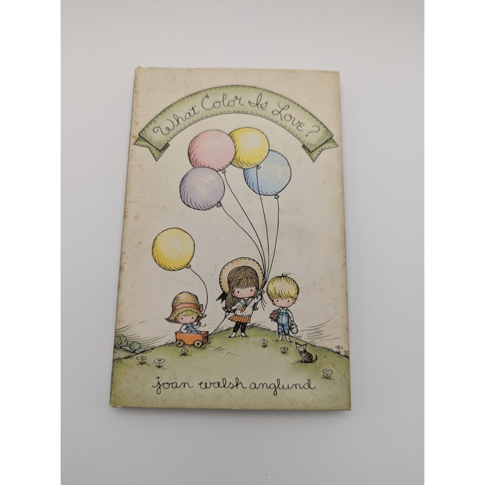 Vtg What Color Is Love Joan Walsh Anglund 1966 First‎ Edition Harcourt Brace